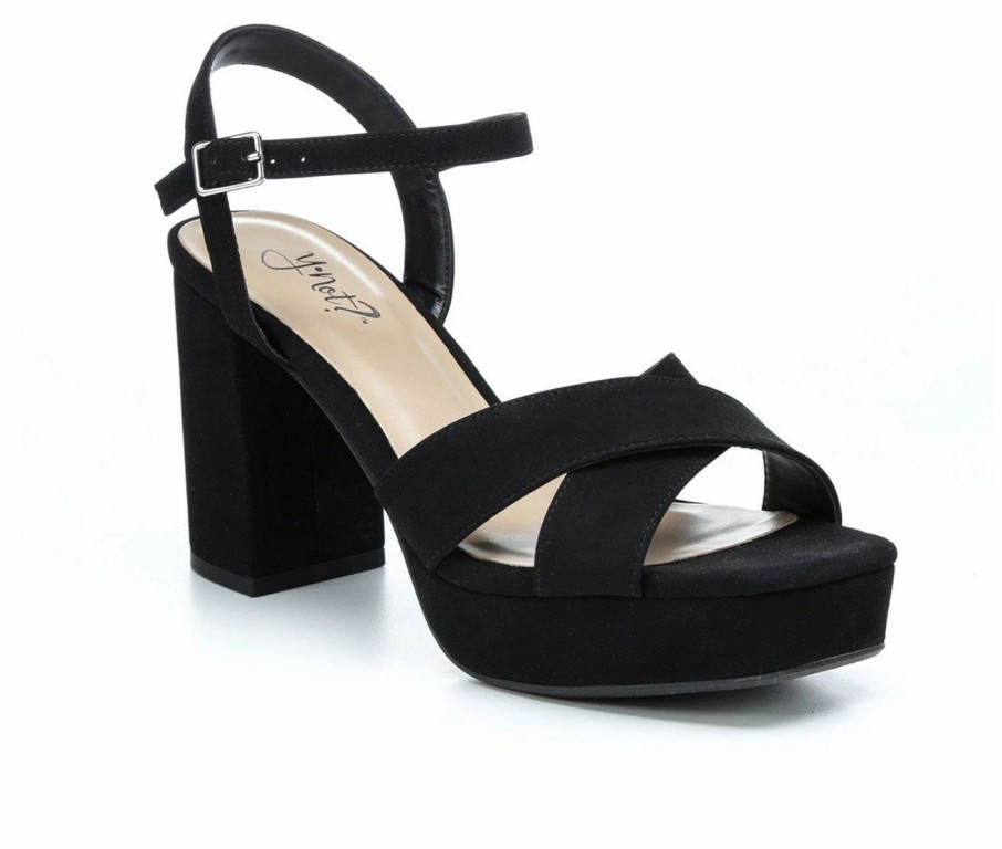 Heeled Sandals * | Women'S Y-Not Slope Dress Sandals