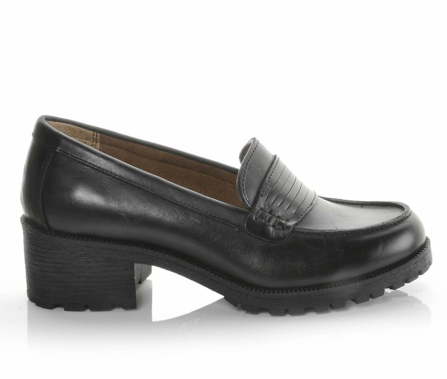 Pumps * | Women'S Eastland Newbury Heeled Penny Loafers