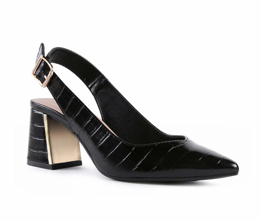 Pumps * | Women'S London Rag Gidget Block Heel Pumps