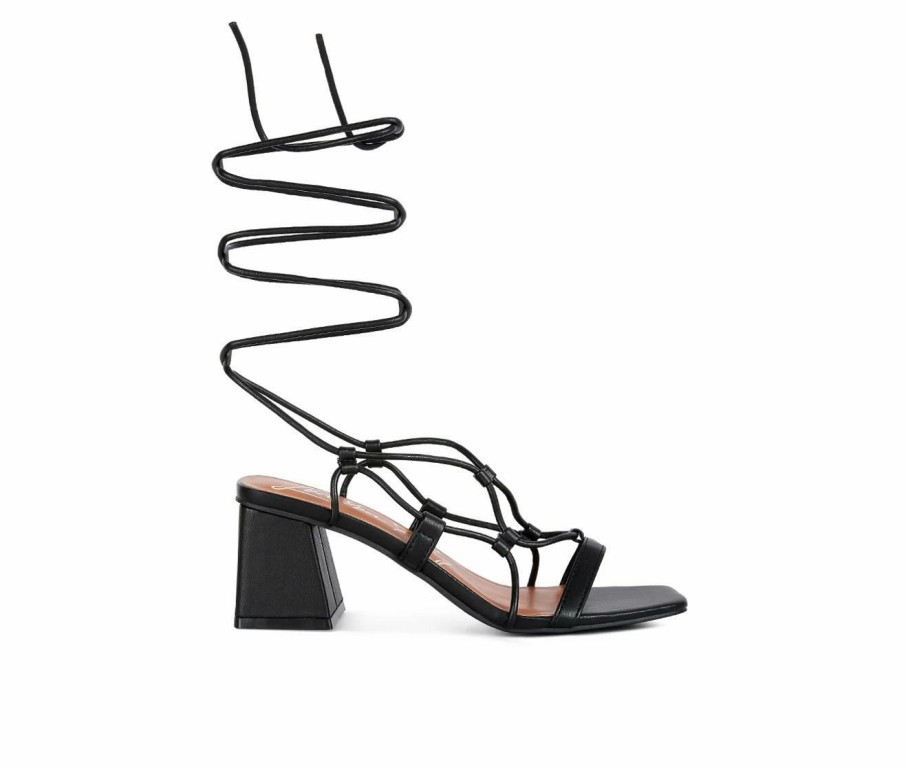 Heeled Sandals * | Women'S London Rag Provoked Dress Sandals