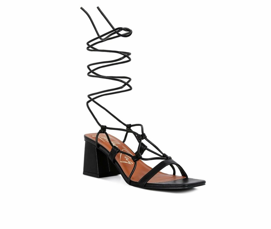 Heeled Sandals * | Women'S London Rag Provoked Dress Sandals