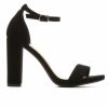 Block Heels * | Women'S Delicious Shiner Heeled Sandals