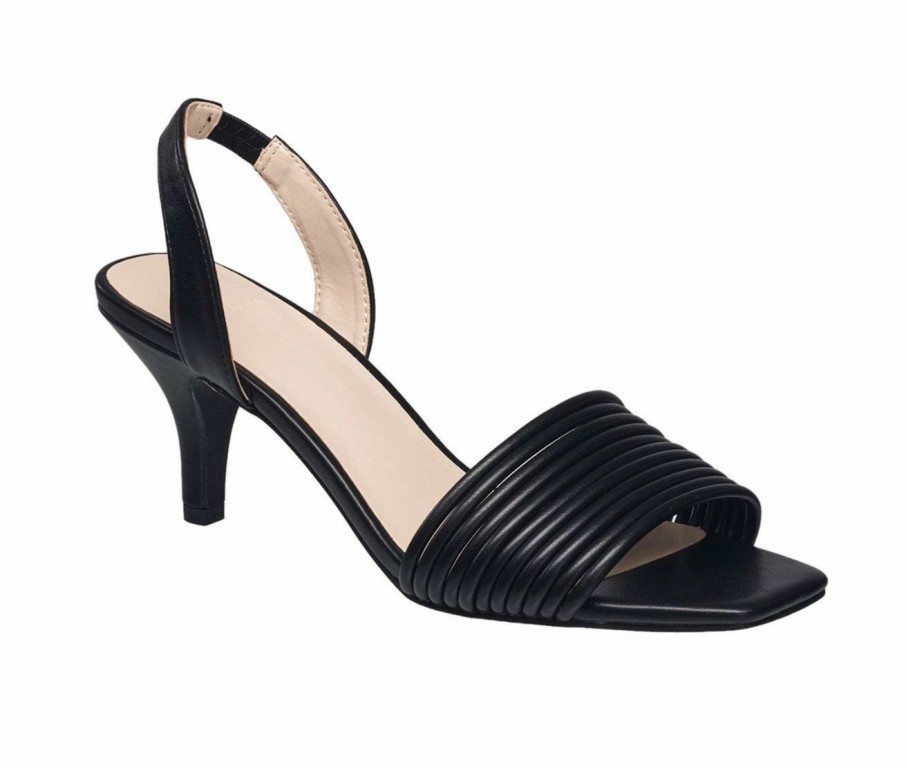 Stiletto Heels * | Women'S Halston Hong Kong Dress Sandals