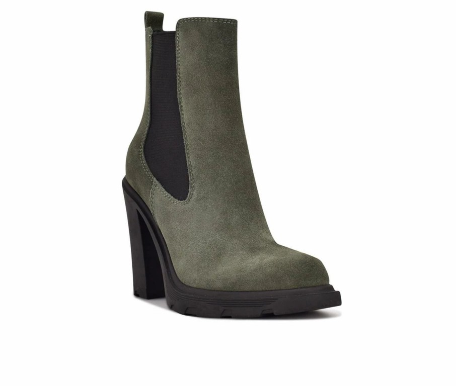 Heeled Boots * | Women'S Nine West Ream Heeled Booties