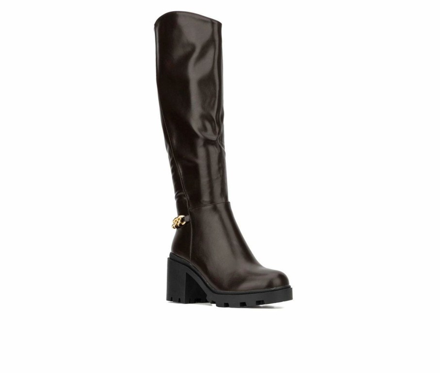 Heeled Boots * | Women'S Torgeis Athena Knee High Boots