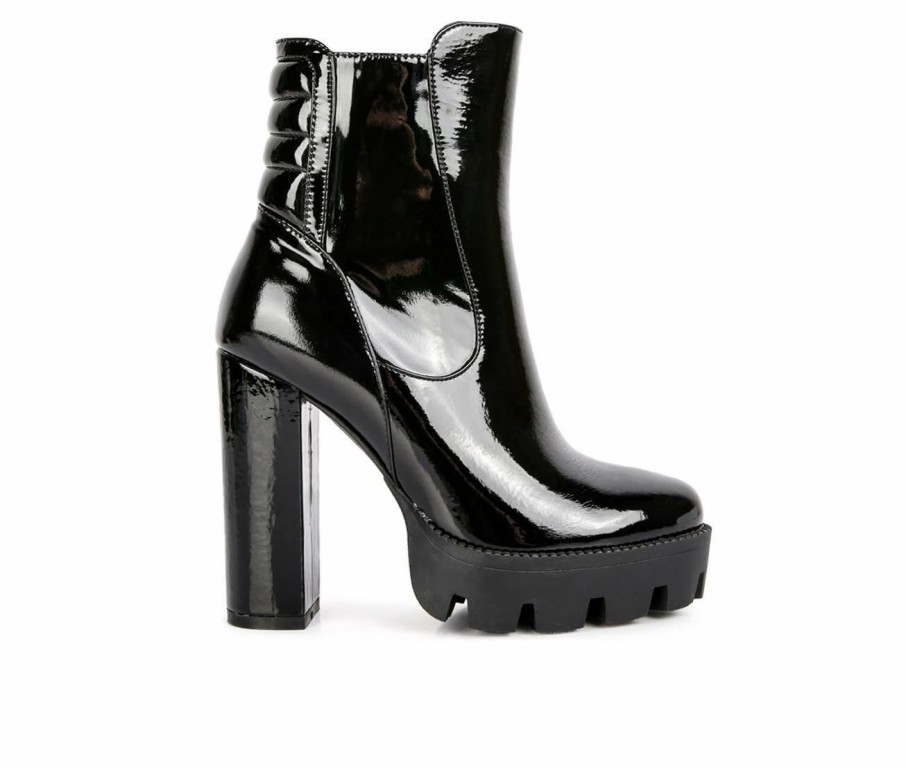 Heeled Boots * | Women'S London Rag High Key Platform Heeled Booties