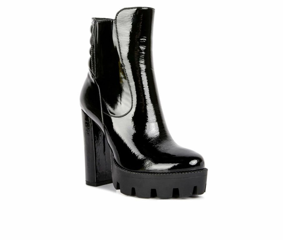 Heeled Boots * | Women'S London Rag High Key Platform Heeled Booties