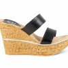 Heeled Sandals * | Women'S Love And Liberty Brooklyn Platform Wedge Sandals