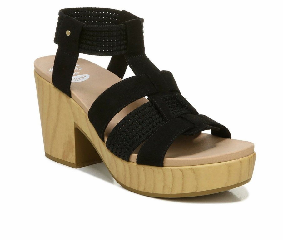 Block Heels * | Women'S Dr. Scholls Blossom Platform Sandals