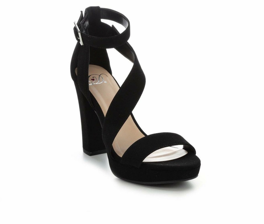 Block Heels * | Women'S Delicious Sleepy Dress Sandals