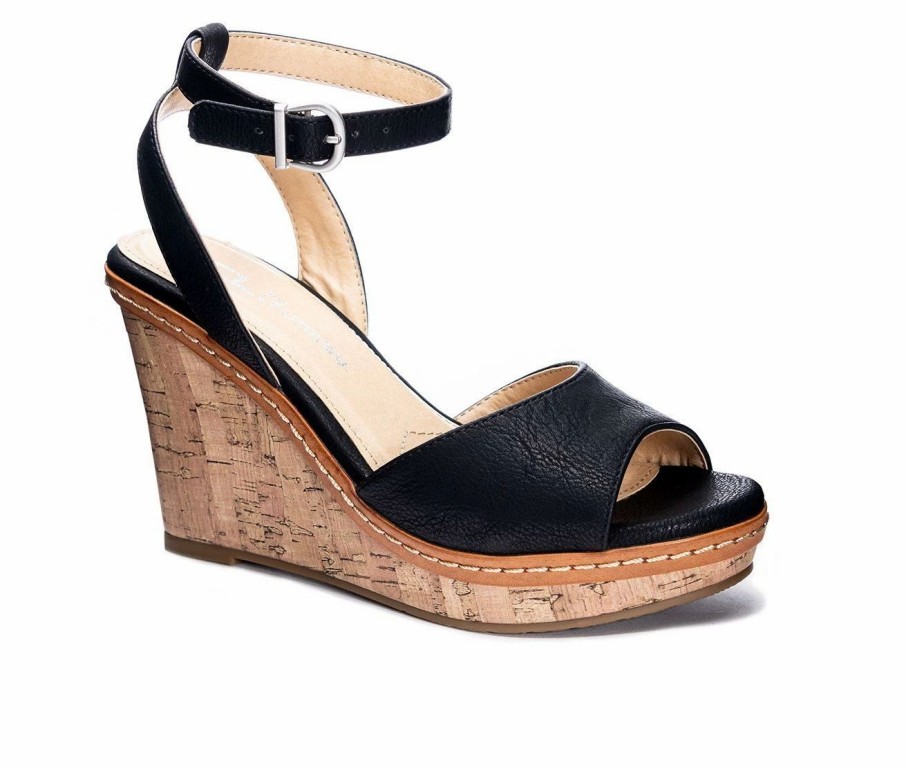 Heeled Sandals * | Women'S Cl By Laundry Beaming Wedge Sandals