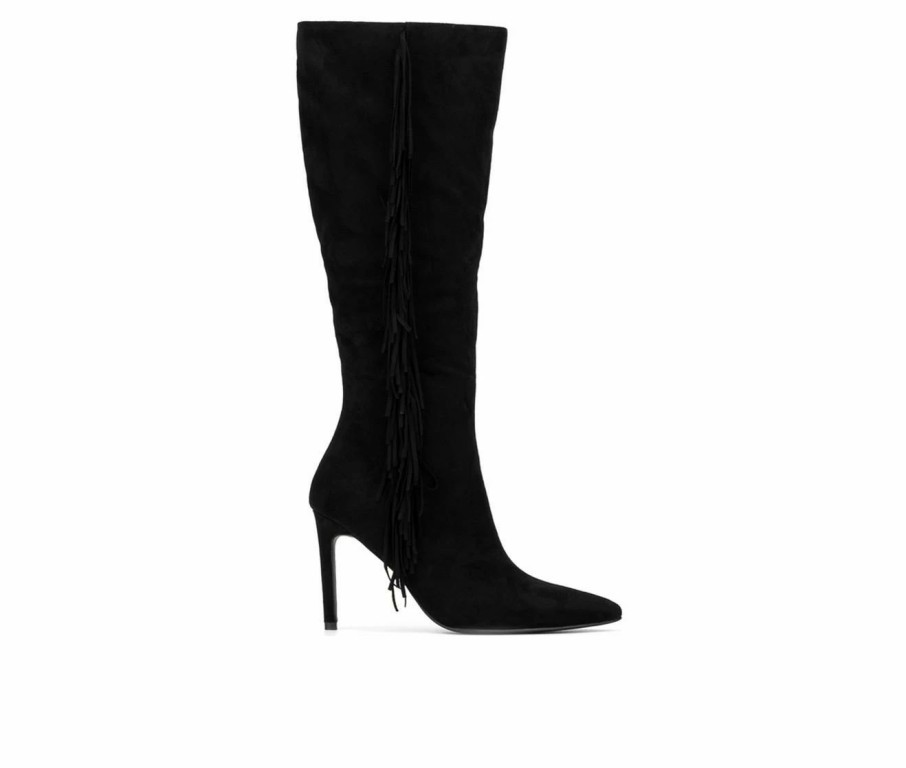 Heeled Boots * | Women'S New York And Company Mazikeen Knee High Boots