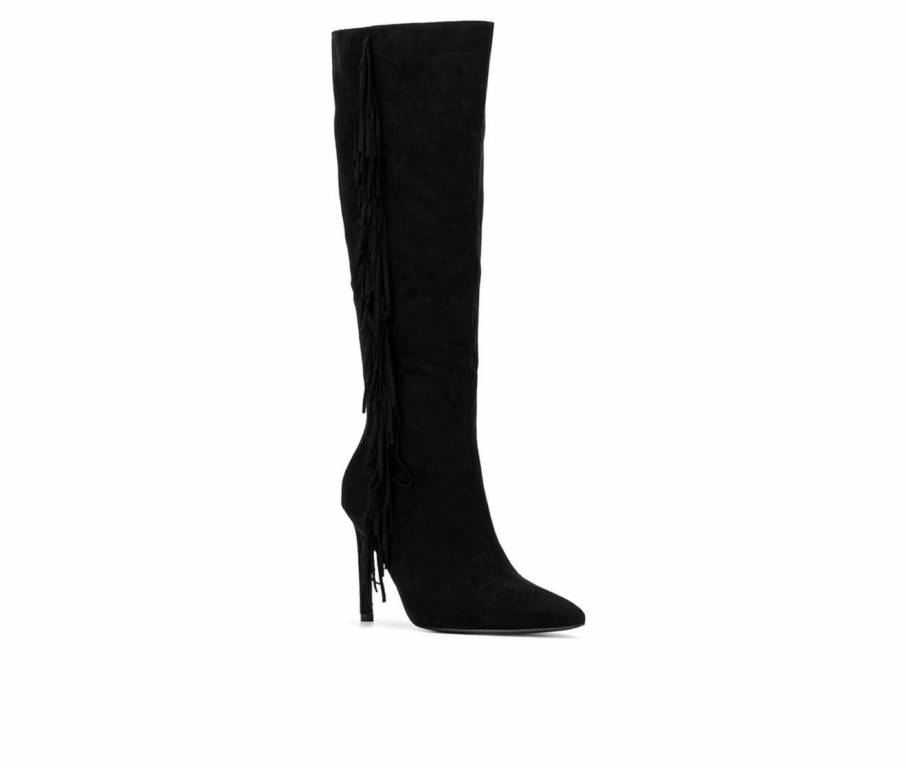 Heeled Boots * | Women'S New York And Company Mazikeen Knee High Boots