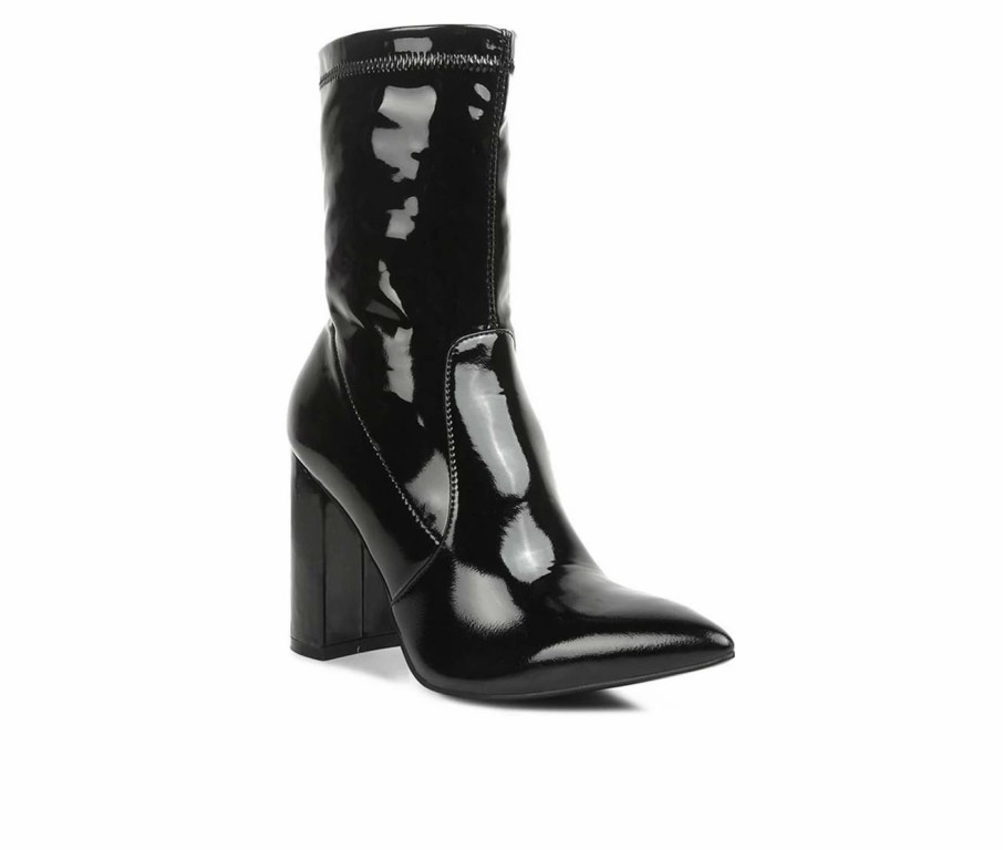 Heeled Boots * | Women'S London Rag Pluto Mid Calf Heeled Booties