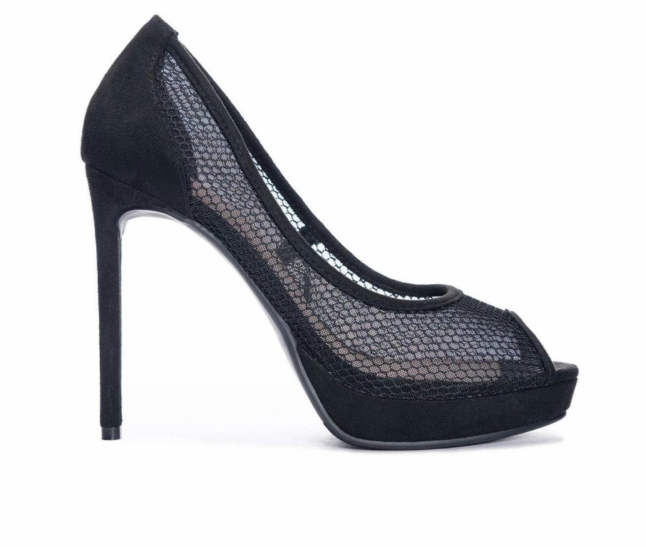 Stiletto Heels * | Women'S Chinese Laundry Hallsy Peep Toe Stilettos