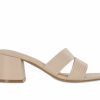 Heeled Sandals * | Women'S Mia Amore Stratah-Wide Dress Sandals