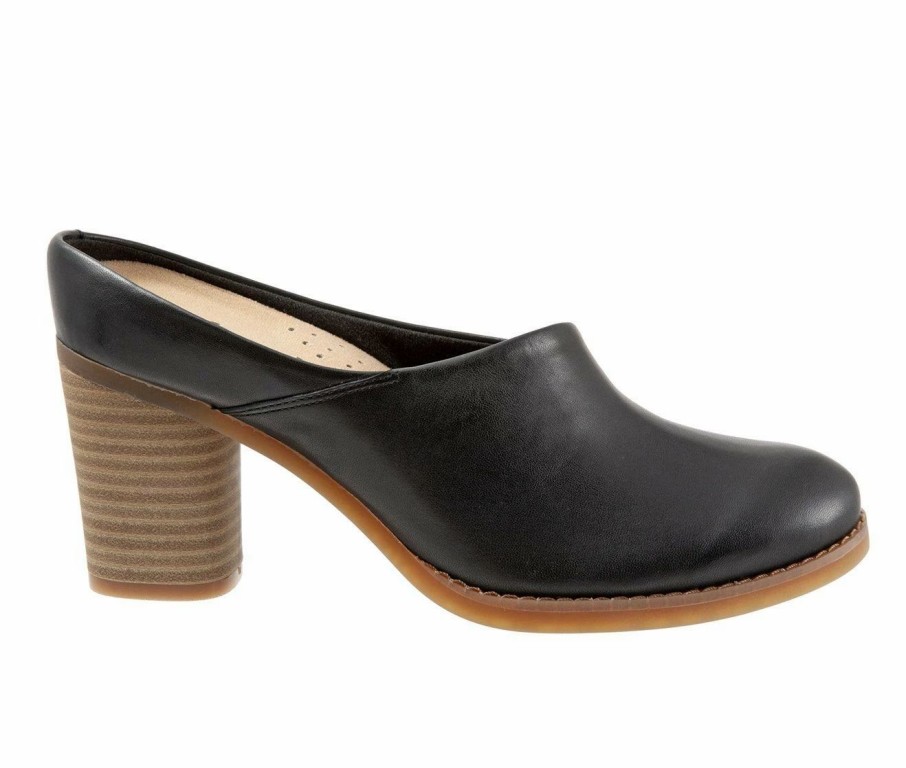 Block Heels * | Women'S Softwalk Keya Mule Heels