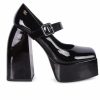 Platform Heels * | Women'S Rag & Co Pablo Platform Block Heel Mary Janes