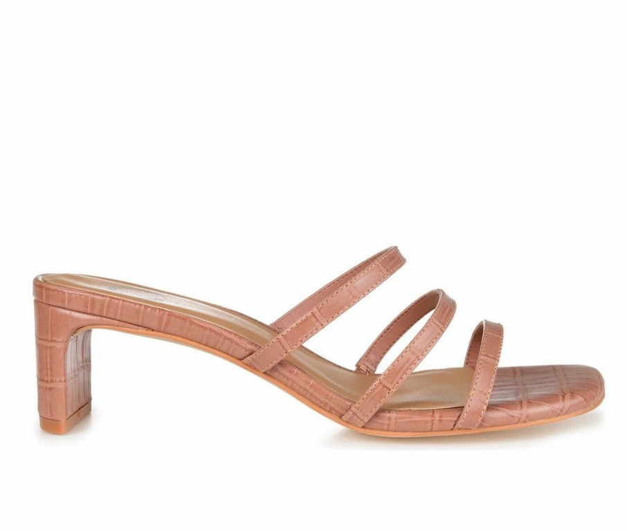 Heeled Sandals * | Women'S Journee Collection Hariett Dress Sandals