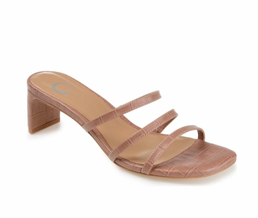 Heeled Sandals * | Women'S Journee Collection Hariett Dress Sandals