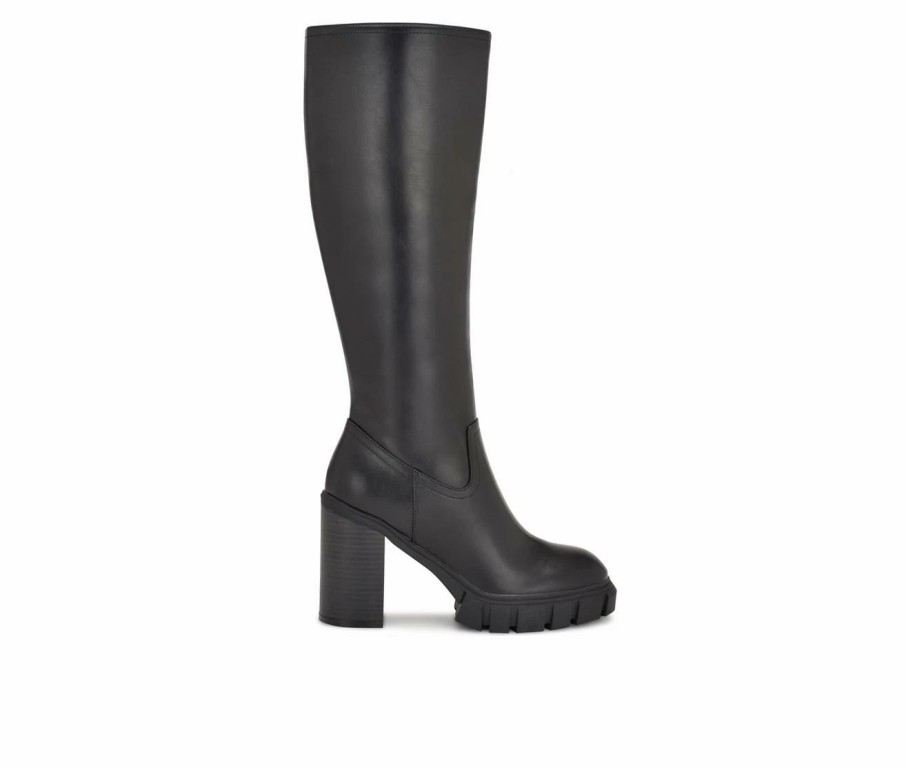 Heeled Boots * | Women'S Nine West Kani Knee High Heeled Boots