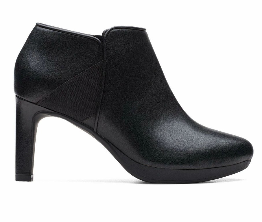 Heeled Boots * | Women'S Clarks Ambyr Gem Heeled Booties