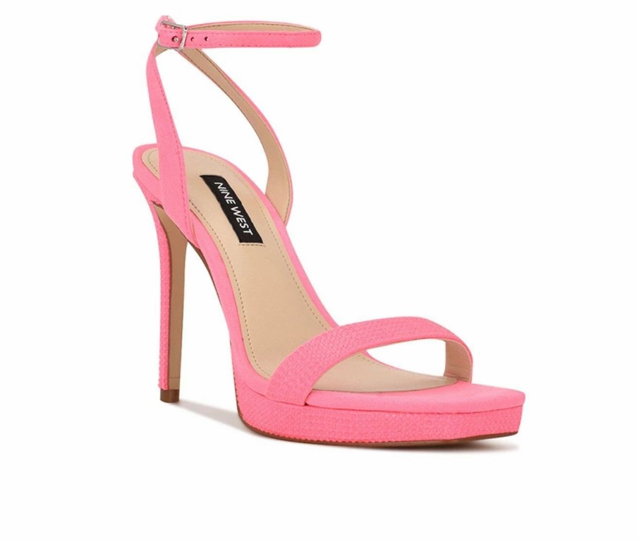 Heeled Sandals * | Women'S Nine West Zadien Dress Sandals