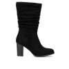 Heeled Boots * | Women'S New York And Company Amena Mid Calf Heeled Boots