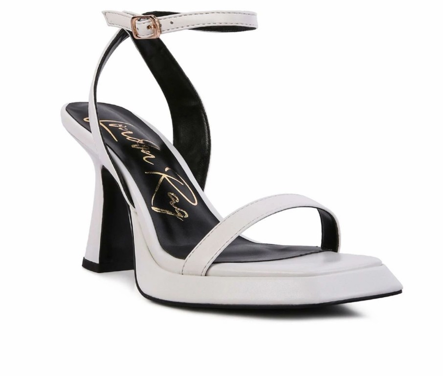 Heeled Sandals * | Women'S London Rag Five Star Dress Sandals