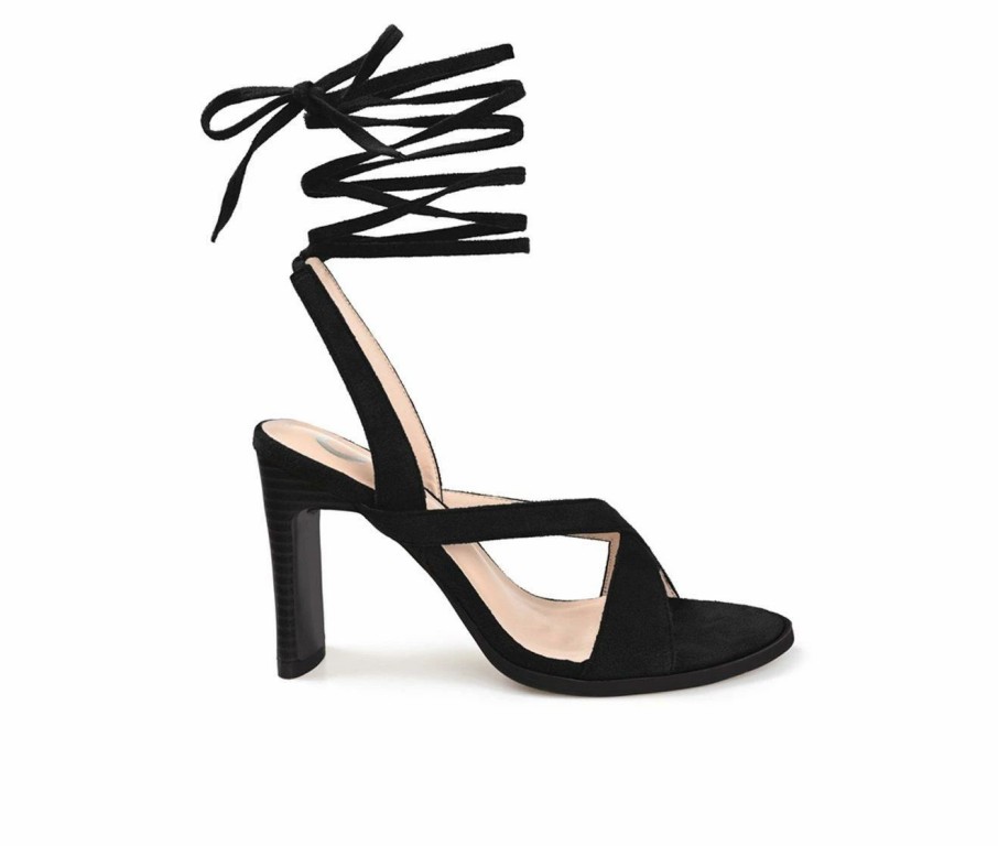 Block Heels * | Women'S Journee Collection Adalee Dress Sandals