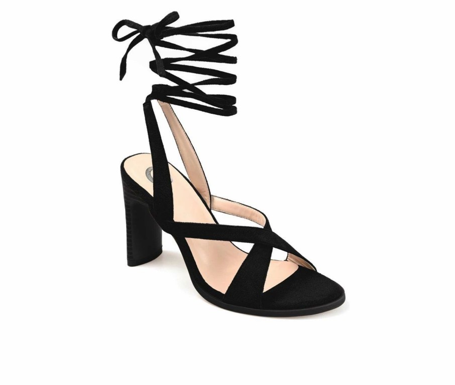 Block Heels * | Women'S Journee Collection Adalee Dress Sandals