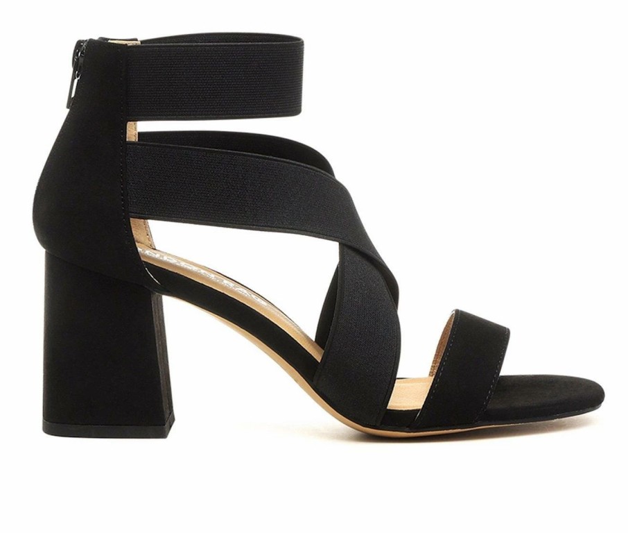 Block Heels * | Women'S London Rag Benicia Dress Sandals