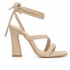 Heeled Sandals * | Women'S New York And Company Ines Dress Sandals