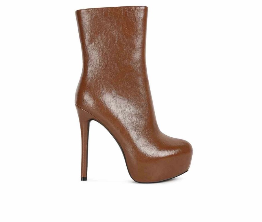 Stiletto Heels * | Women'S London Rag Marsha Platform Stiletto Booties