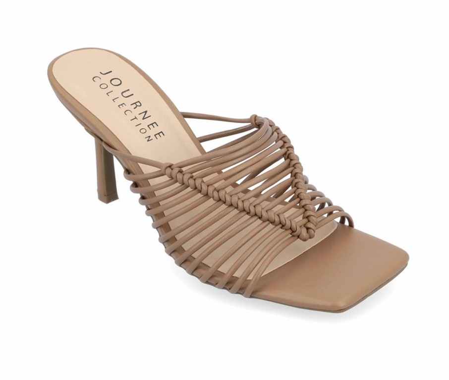 Stiletto Heels * | Women'S Journee Collection Saskia Dress Sandals