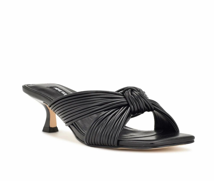 Heeled Sandals * | Women'S Nine West Dafidil Dress Sandals