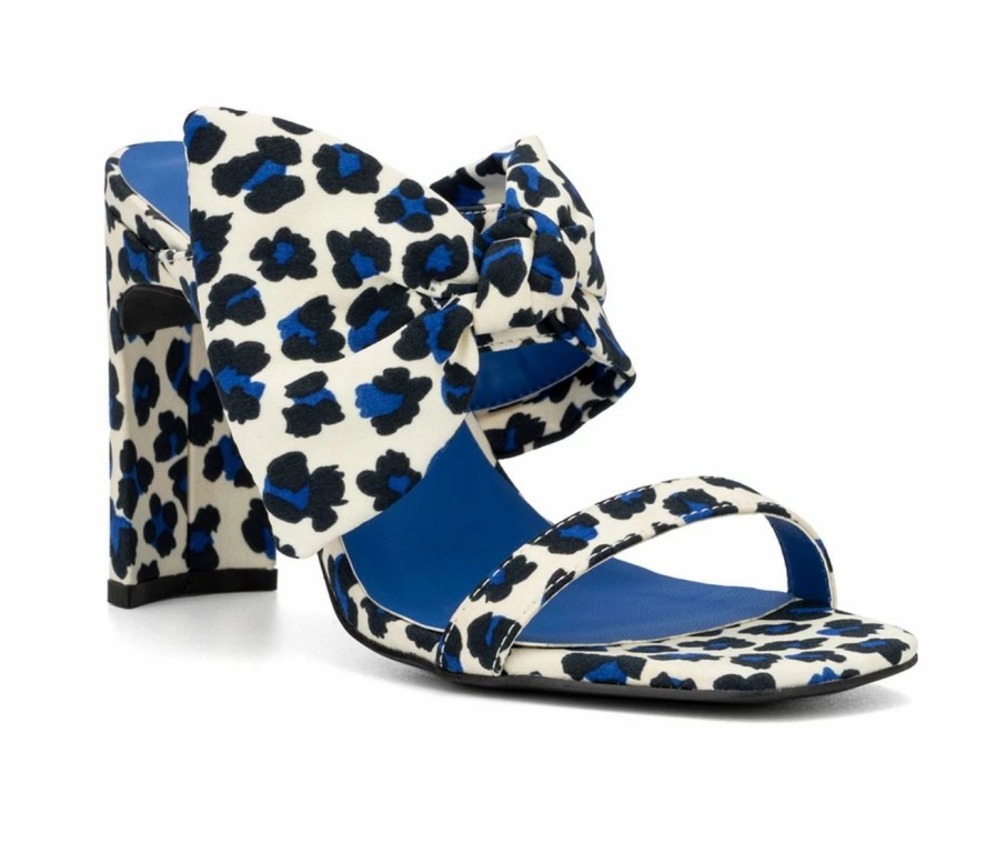 Heeled Sandals * | Women'S New York And Company Gerri Dress Sandals