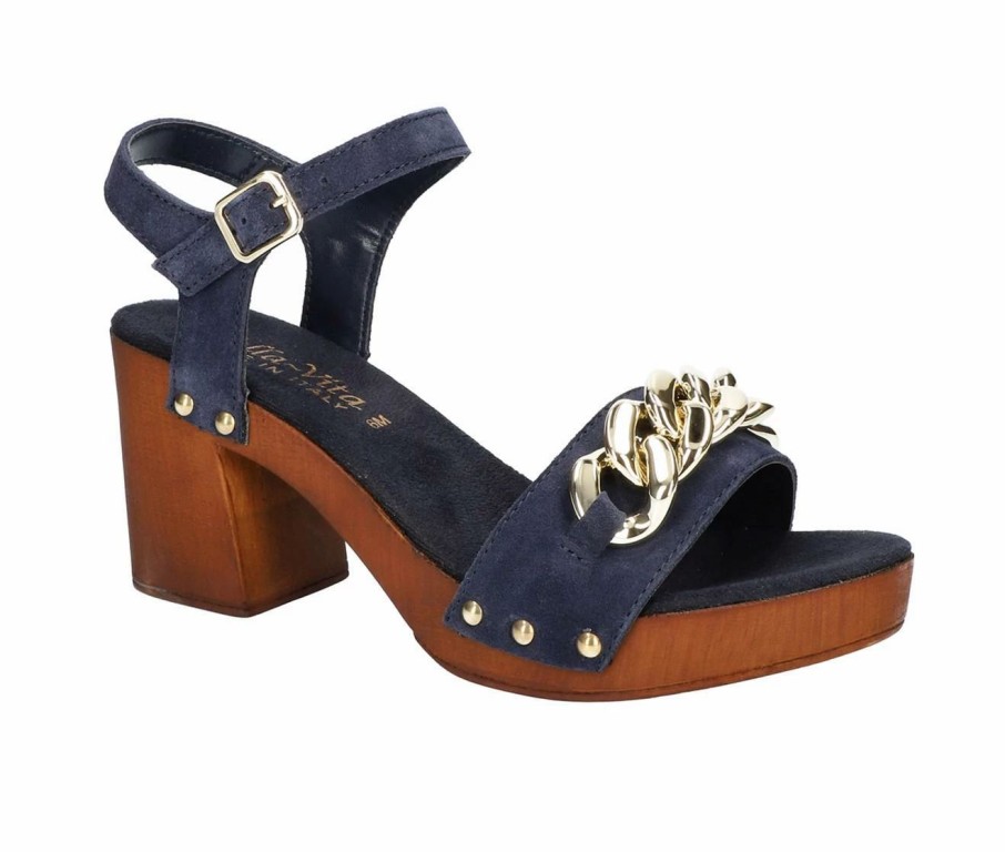 Heeled Sandals * | Women'S Bella Vita Van-Italy Dress Sandals