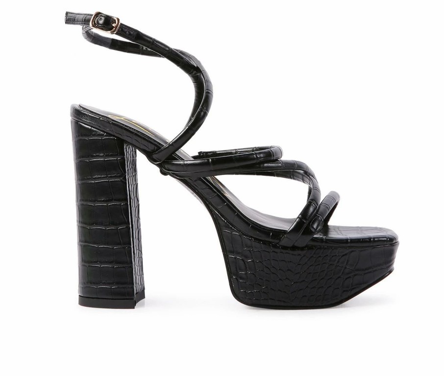 Platform Heels * | Women'S London Rag Beam Platform Dress Sandals