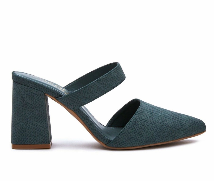 Block Heels * | Women'S Coconuts By Matisse Riley Mule Heels