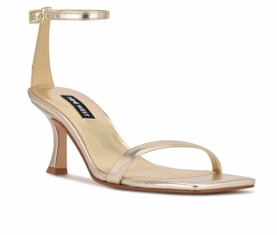 Heeled Sandals * | Women'S Nine West Ripe Dress Sandals