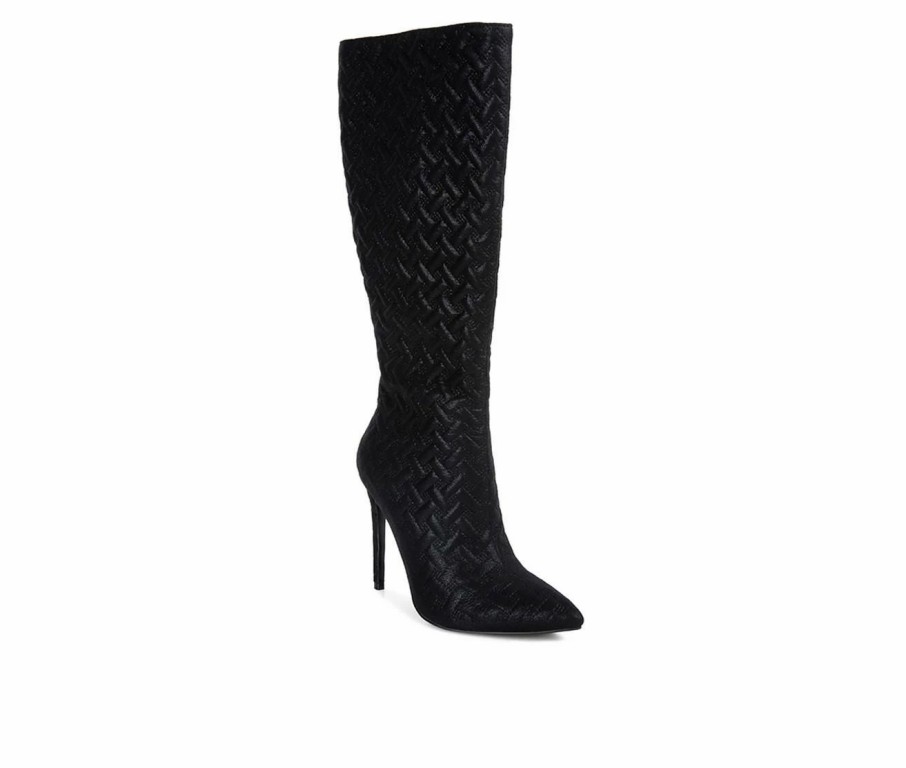 Stiletto Heels * | Women'S London Rag Tinkles Knee High Stiletto Boots