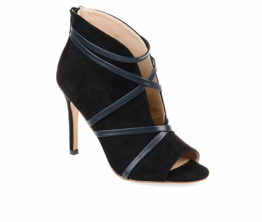 Stiletto Heels * | Women'S Journee Collection Samara Stiletto Peep Toe Booties