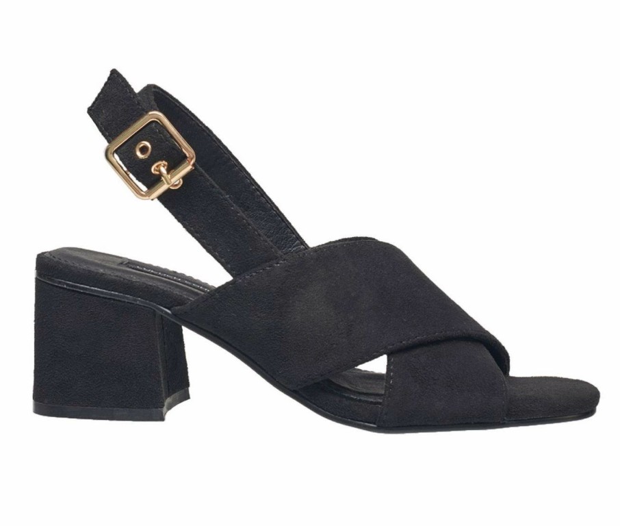 Heeled Sandals * | Women'S French Connection Tahiti Dress Sandals