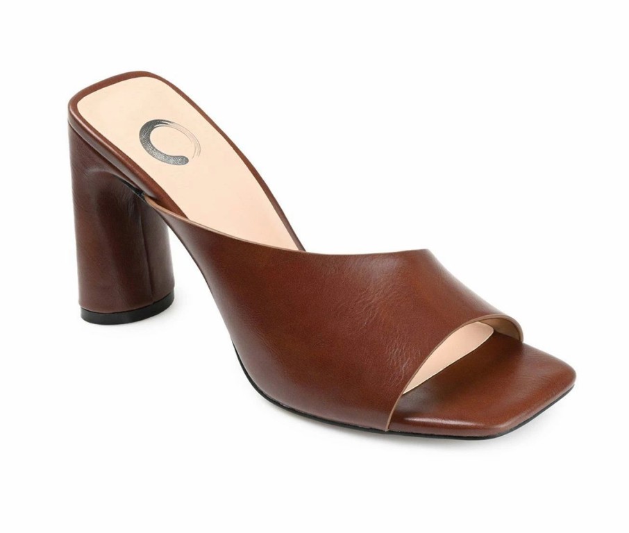 Heeled Sandals * | Women'S Journee Collection Dola Heeled Sandals