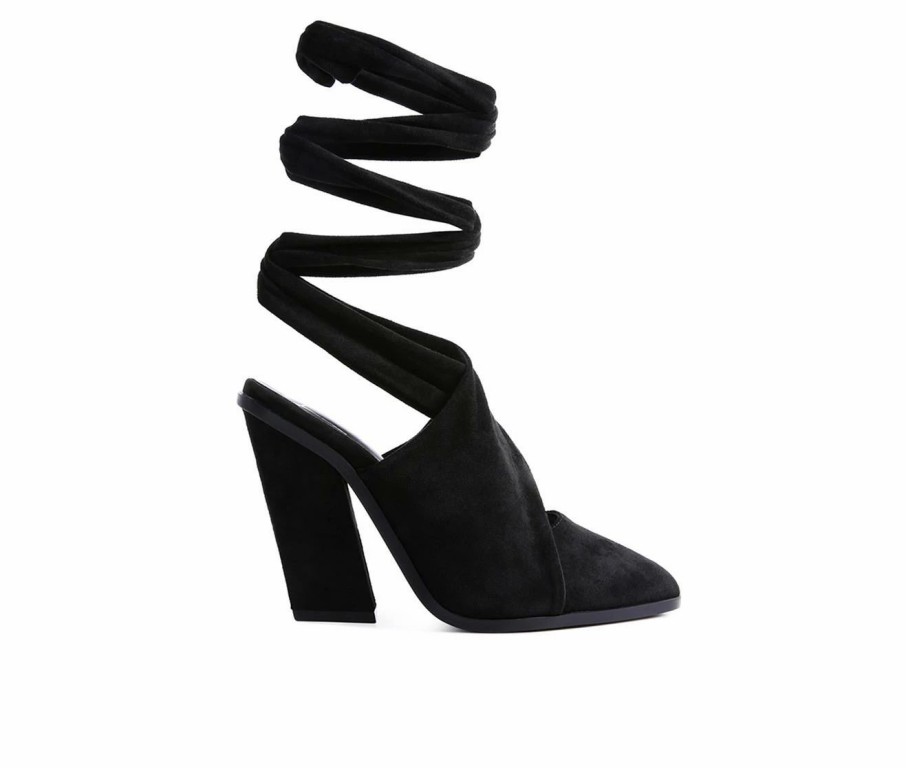 Block Heels * | Women'S London Rag Mama Fav Block Heel Mules