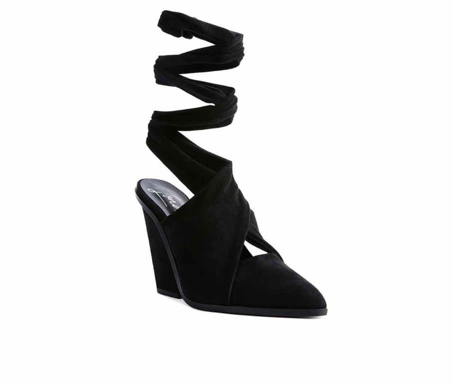 Block Heels * | Women'S London Rag Mama Fav Block Heel Mules