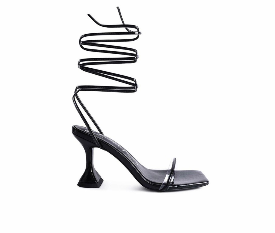 Heeled Sandals * | Women'S London Rag Biten Berry Dress Sandals