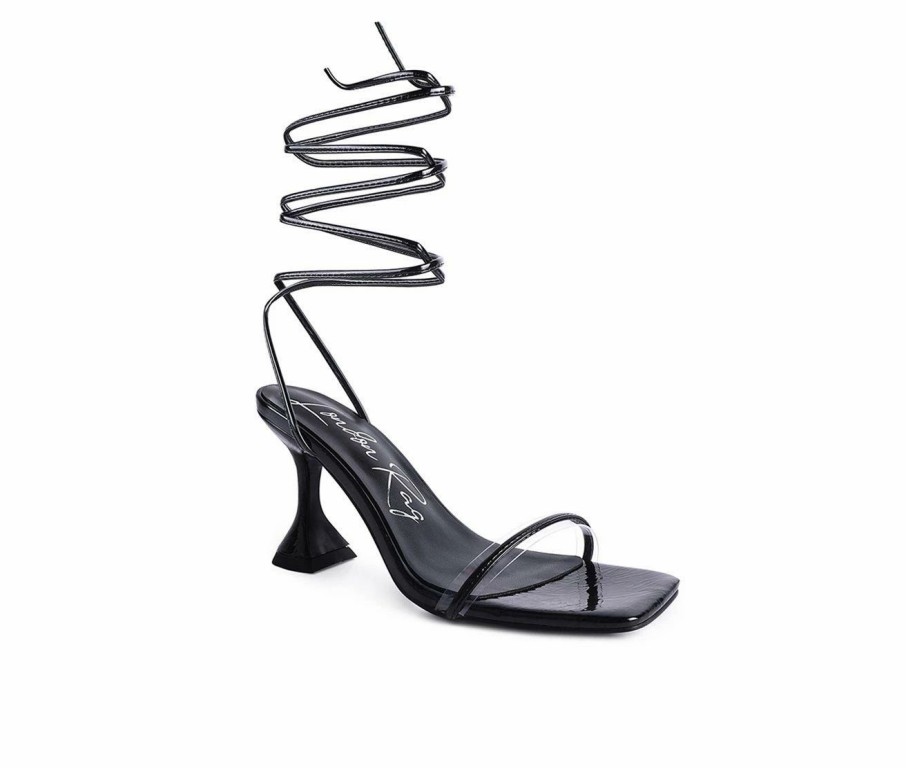 Heeled Sandals * | Women'S London Rag Biten Berry Dress Sandals