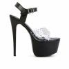 Platform Heels * | Women'S London Rag First Date Platform Dress Sandals